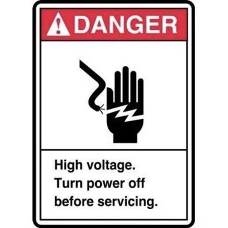 Accuform BLANK DOT PLACARD HAZARD CLASS 8 MPL4DG8VP50 MPL4DG8VP50